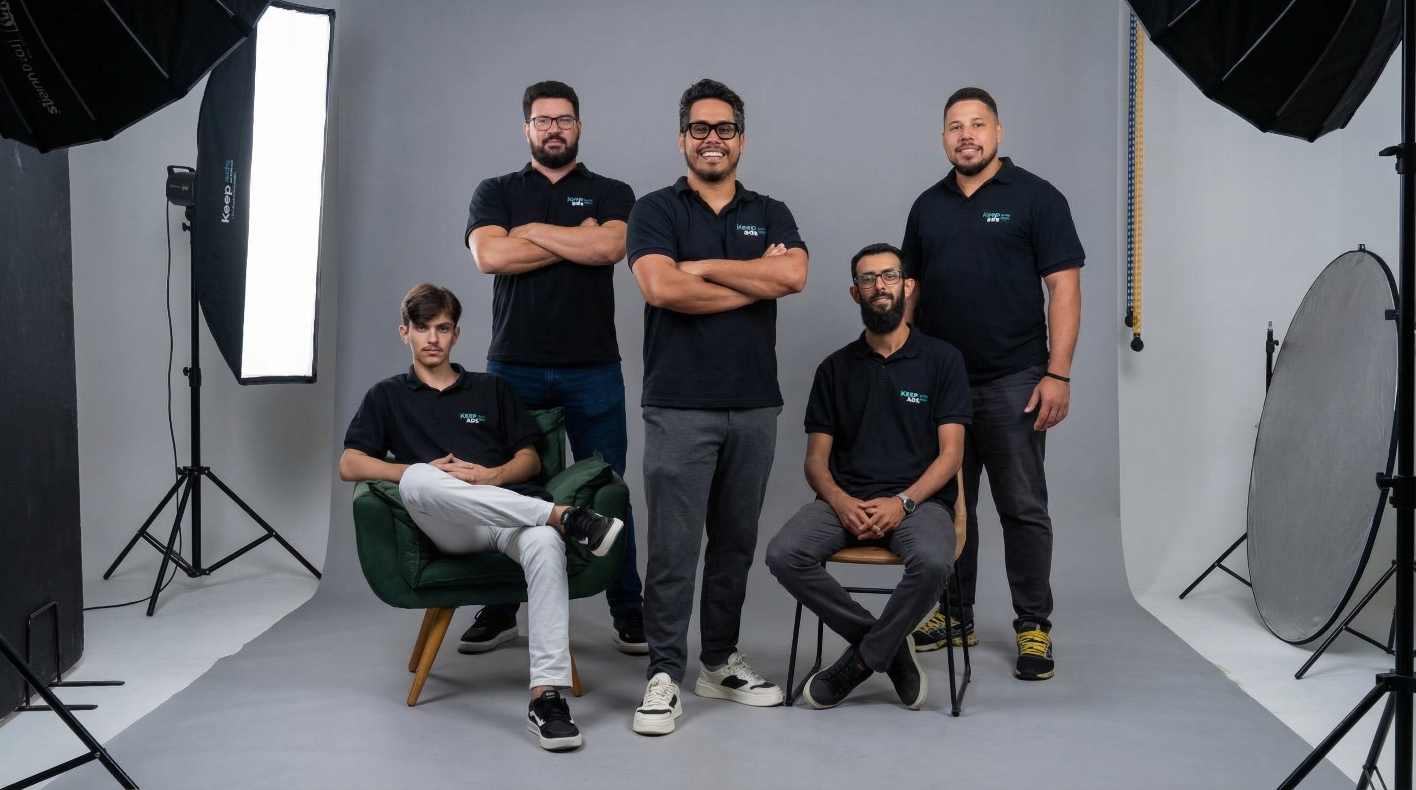 Equipe completa da Keep Ads